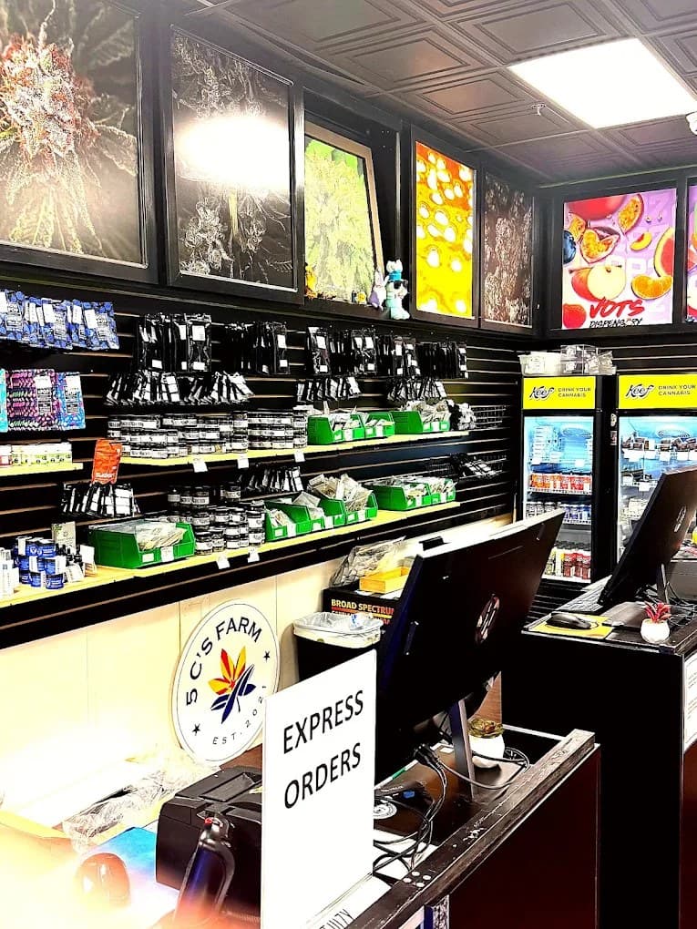 The Express Orders pickup counter inside Valley of the Sun