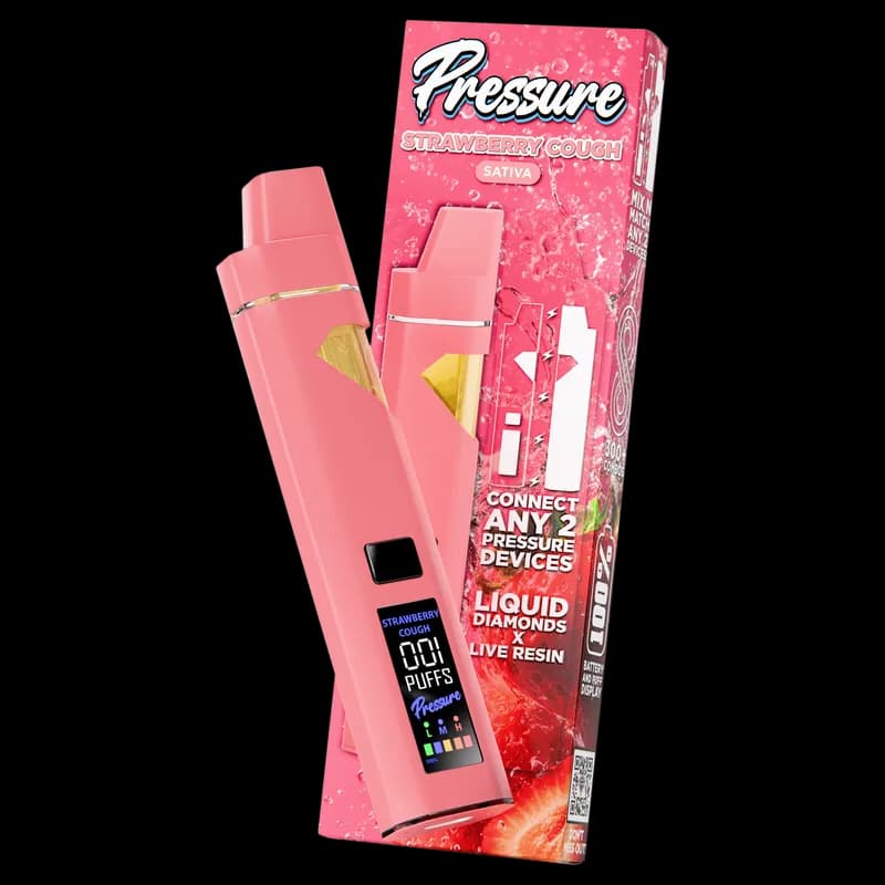 PRESSURE - AIO LD STRAWBERRY COUGH 2G