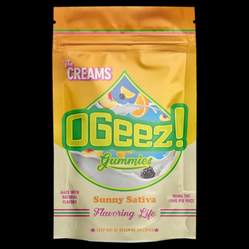 OGEEZ THE CREAMS SUNNY SATIVA - 100MG