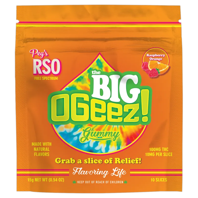 PROMO - BIG RASPBERRY ORANGE RSO 100MG