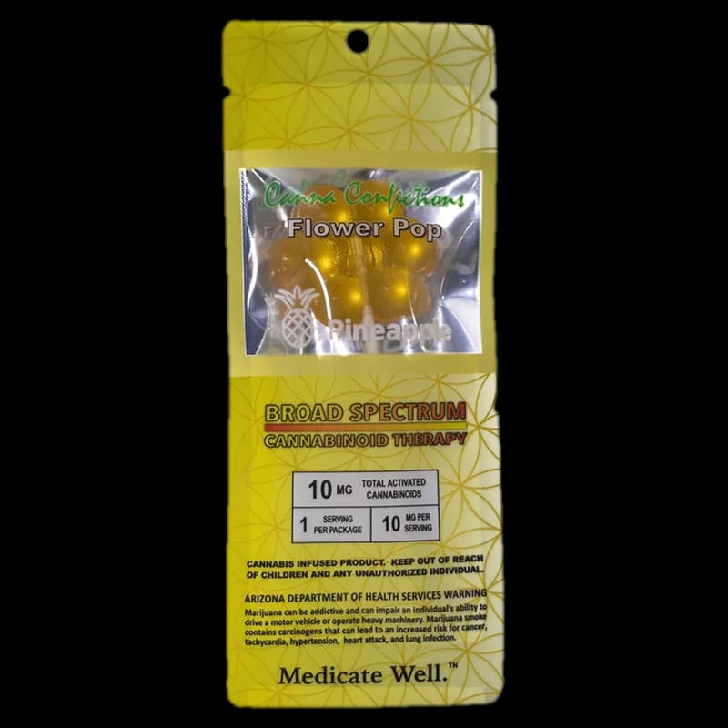 HALO - FLOWER POP 10MG PINEAPPLE INDICA