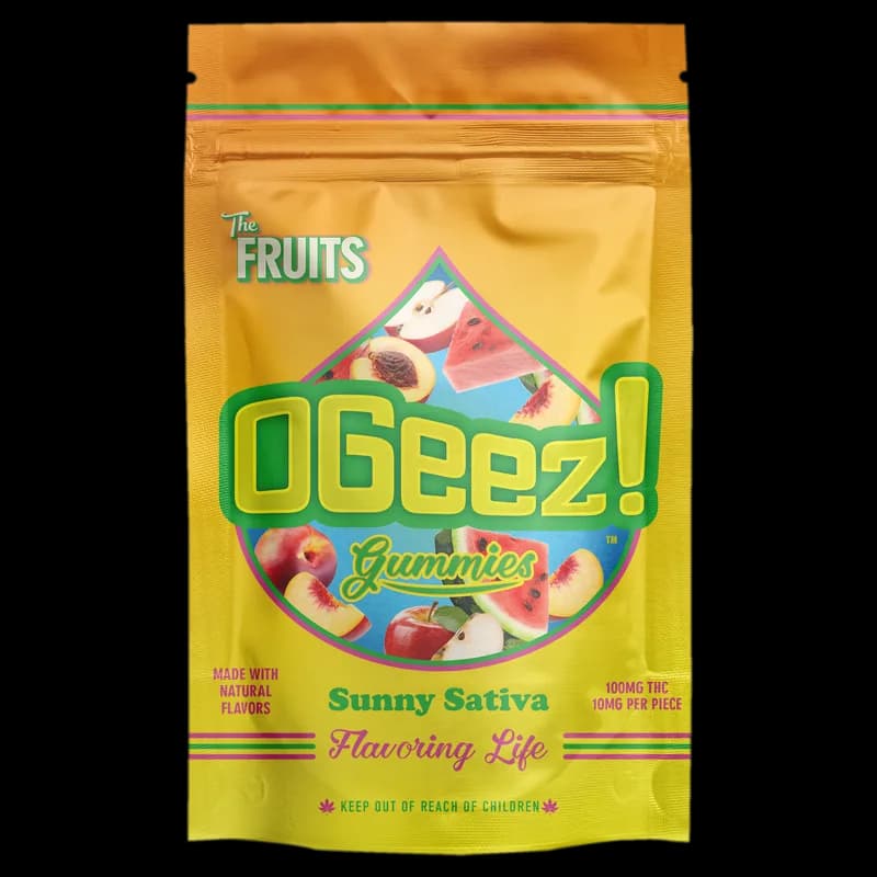OGeez Gummies 100mg (S) The Fruits SUNNY SATIVA
